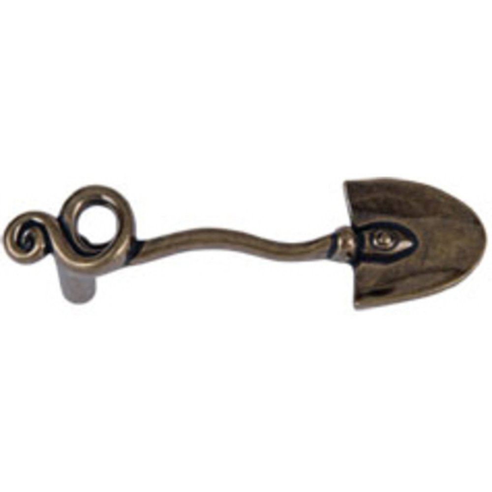 3" Centers Shovel Pull in Burnished Bronze