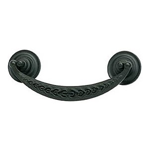 St Germain 3" Centers Drop Pull in Oil Rubbed Bronze