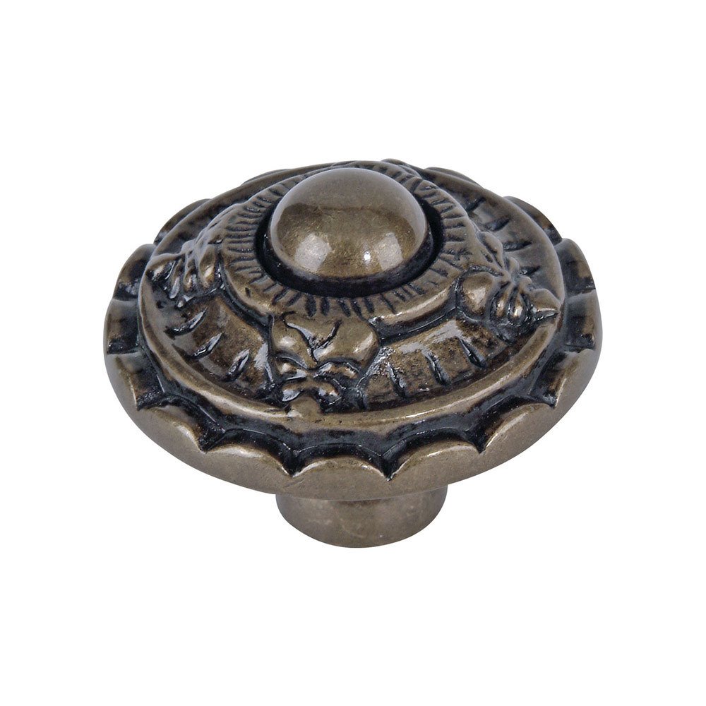 St Michel 1 1/2" Decorative Knob in Burnished Bronze