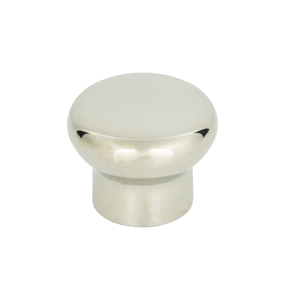 1 1/4" Round Knob in Polished Stainless Steel