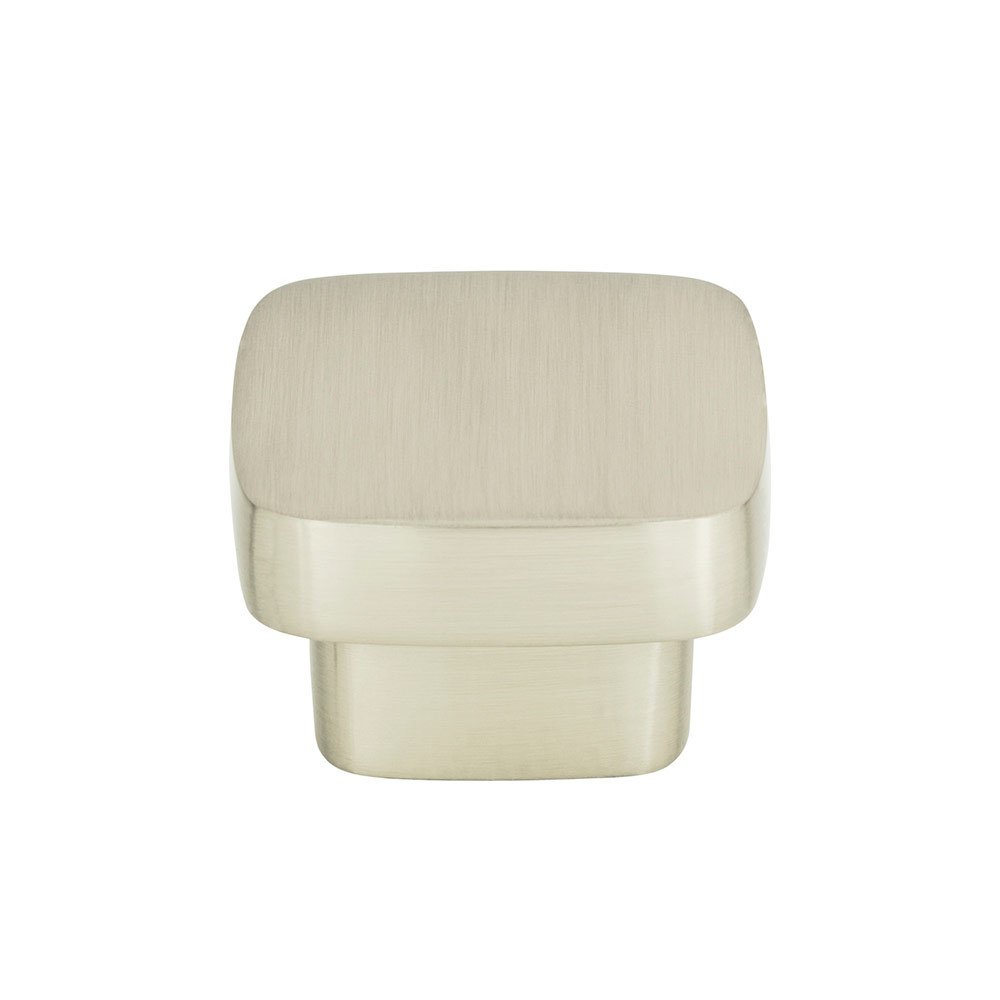 1 13/16" Chunky Square Knob Large In Brushed Nickel