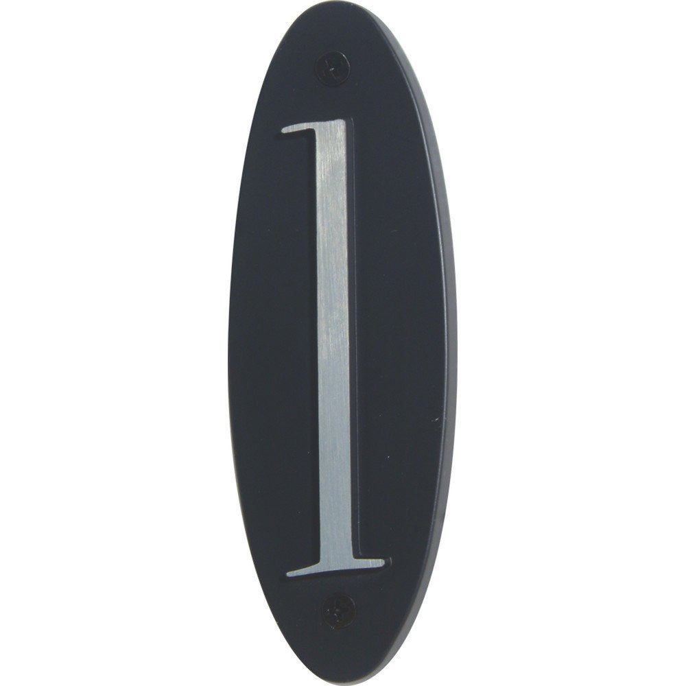 # 1 House Number in Black