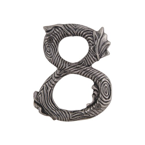 # 8 House Number in Pewter