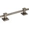 Atlas Homewares - Cabinet Hardware - Craftsman California 4" Centers Hammered Pyramid Pull in Pewter