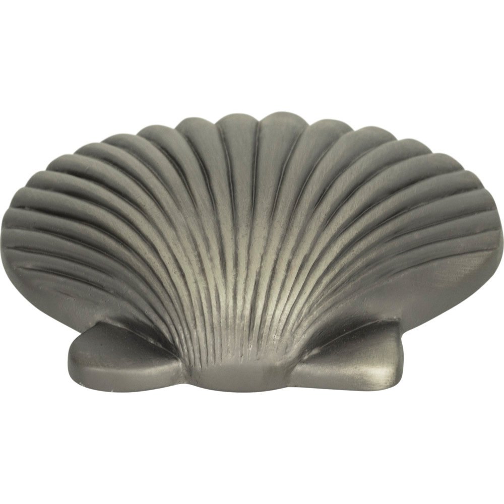 Clamshell Knob in Pewter