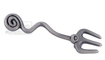 3" Centers Fork Pull in Pewter