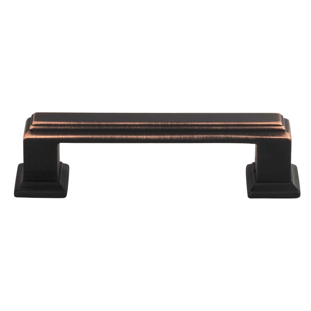 3 3/4" Centers Sutton Place Pull in Venetian Bronze