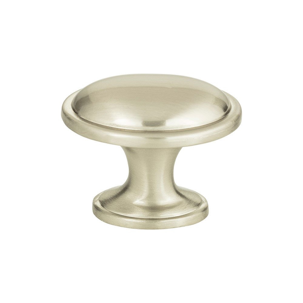 1 5/16" Oval Knob in Brushed Nickel