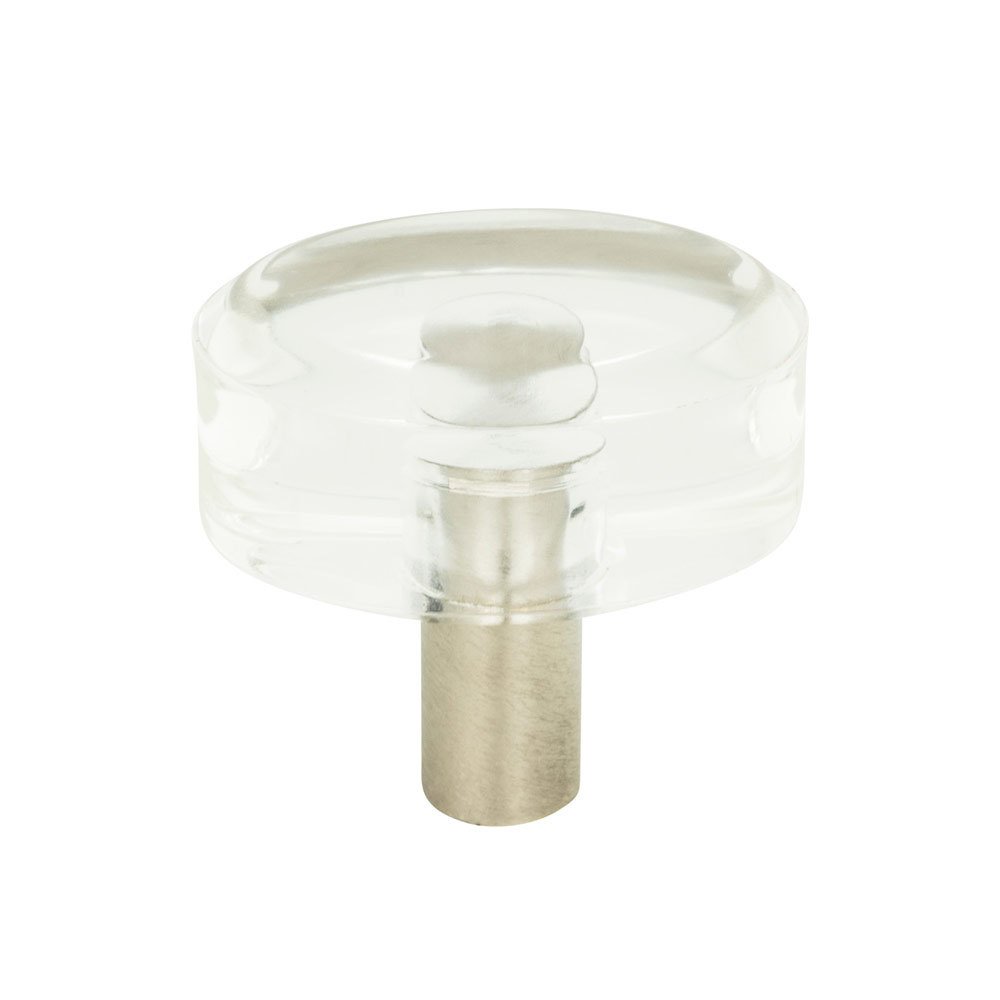 1 3/8" Oval Knob in Brushed Nickel