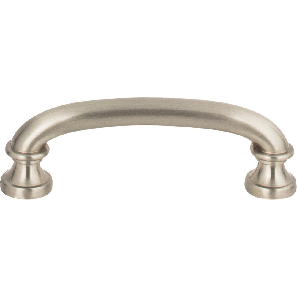 3 3/4" Centers Shelley Pull in Brushed Nickel