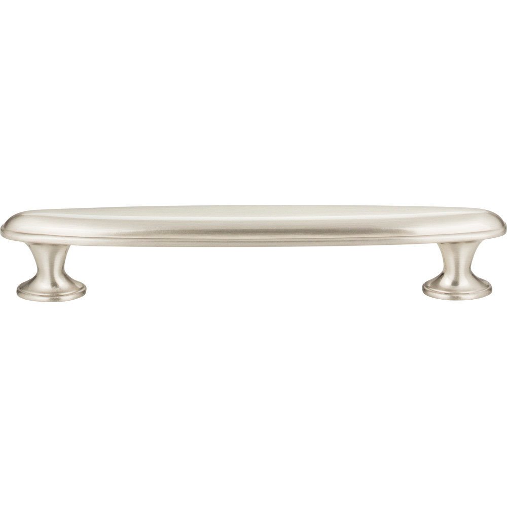 5" Centers Oval Pull in Brushed Nickel