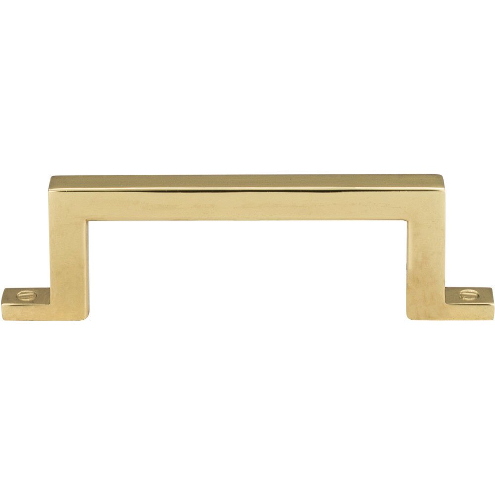 3" Centers Handle in Polished Brass
