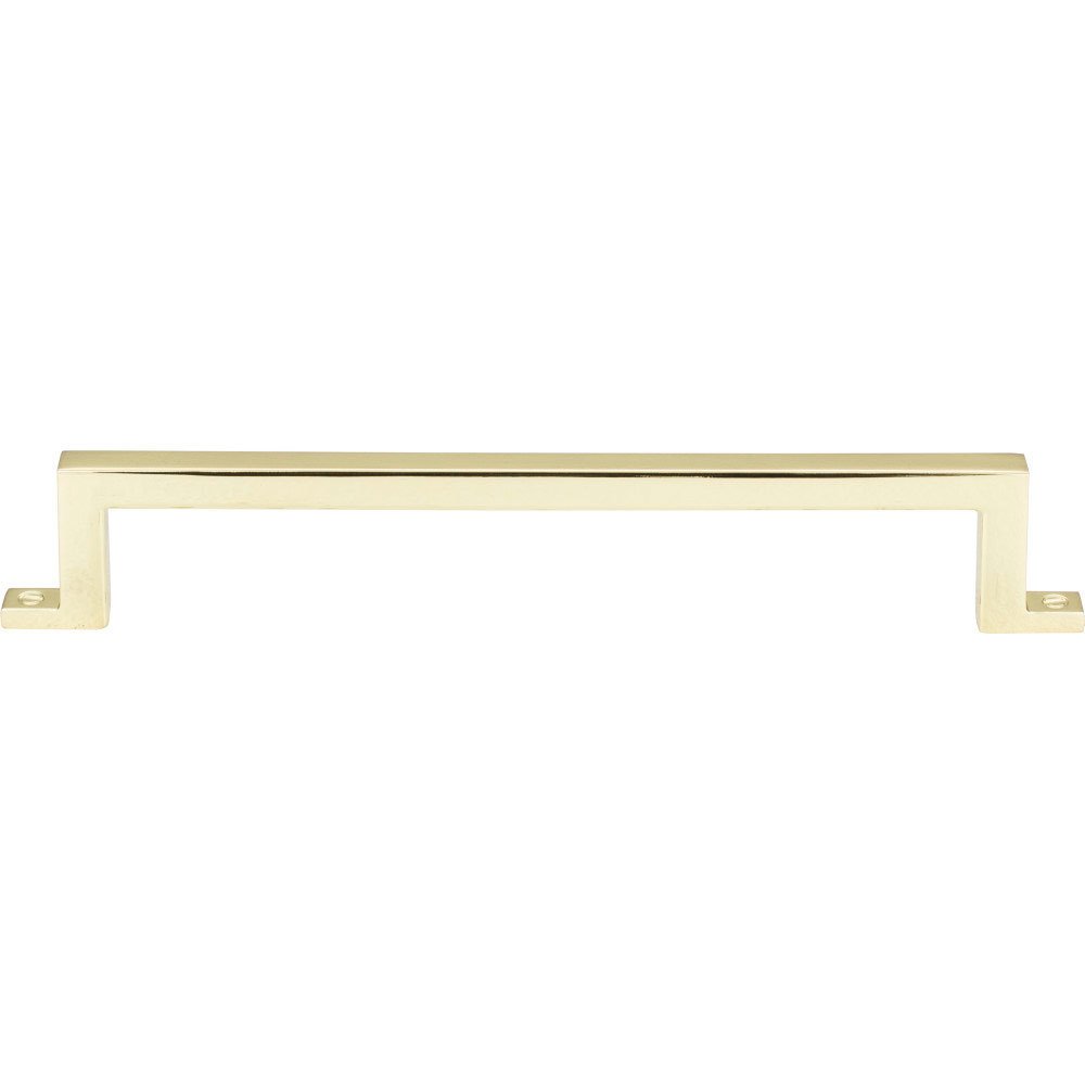 6 5/16" Centers Handle in Polished Brass