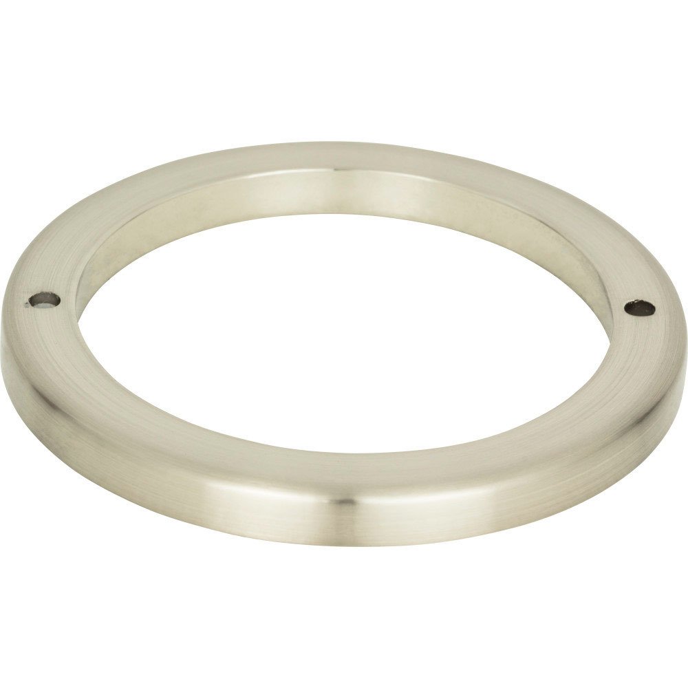 3" Centers Round Base In Brushed Nickel