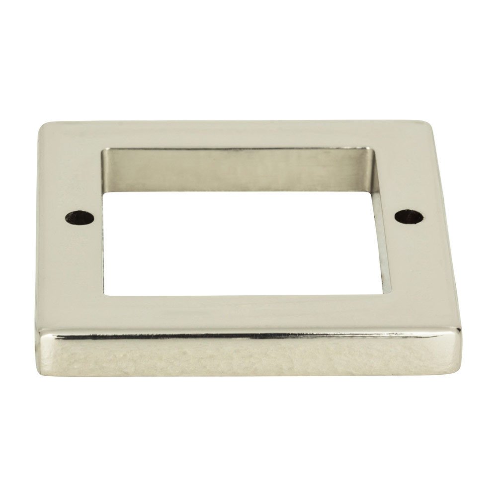 1 7/8" Centers Square Base In Polished Nickel