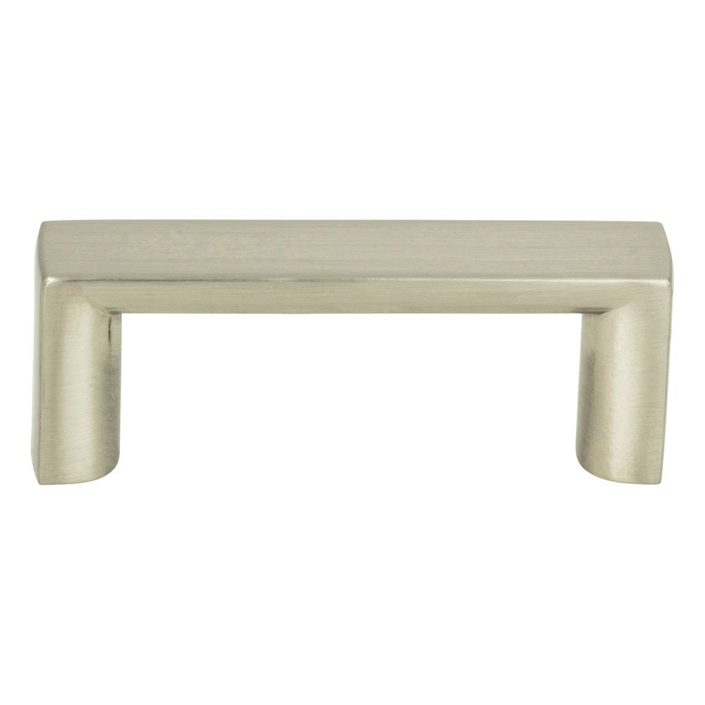 1 7/8" Centers Squared Handle In Brushed Nickel