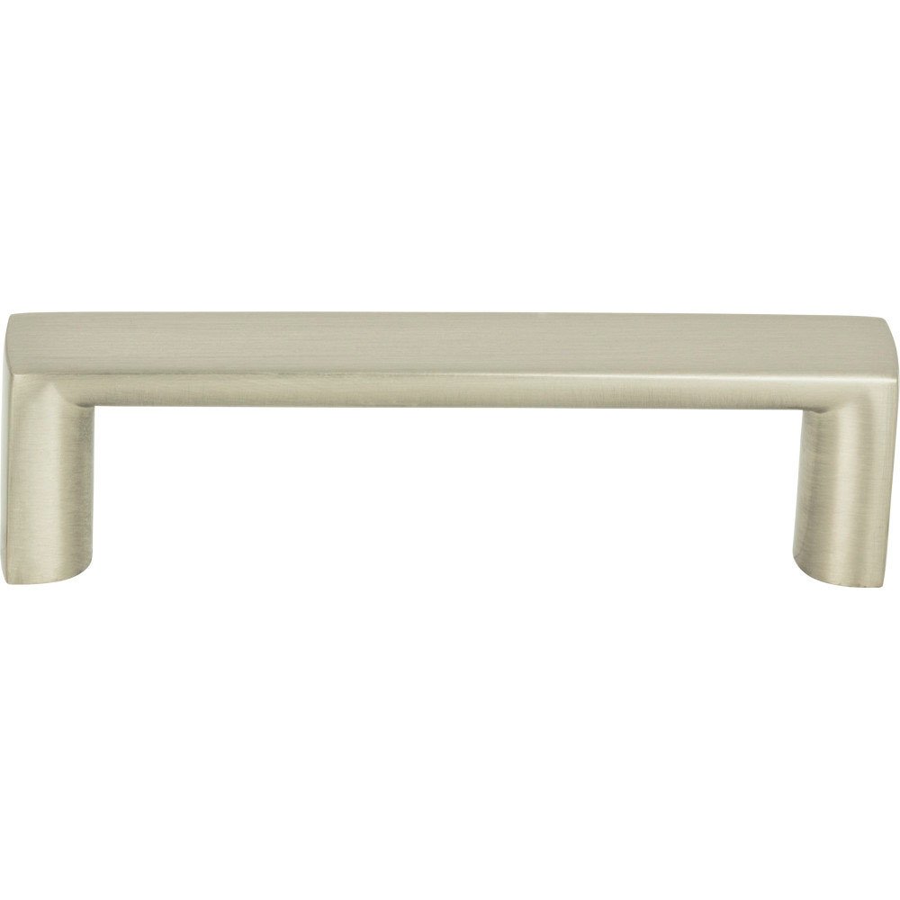 2 1/2" Centers Squared Handle In Brushed Nickel