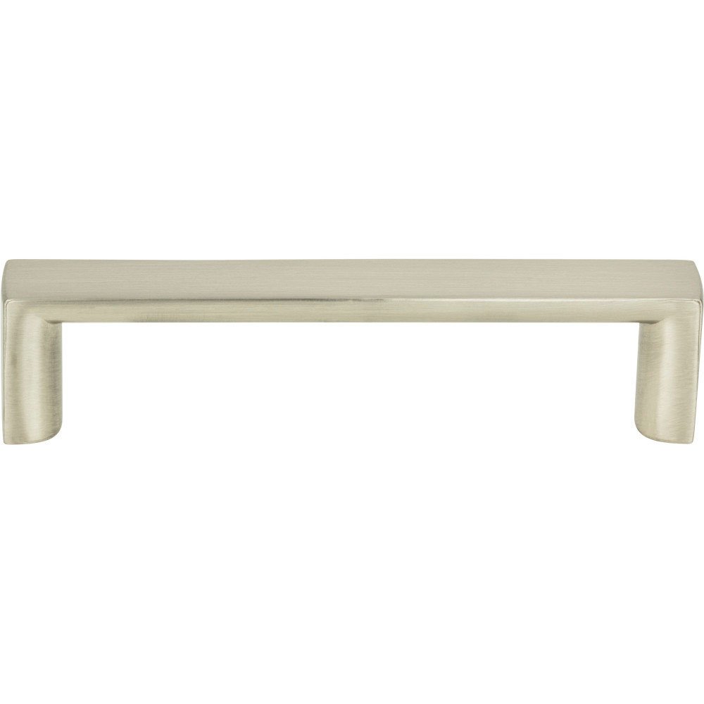 3" Centers Squared Handle In Brushed Nickel