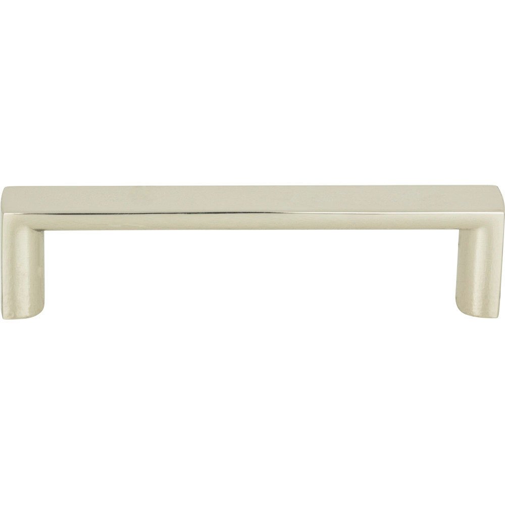 3" Centers Squared Handle In Polished Nickel