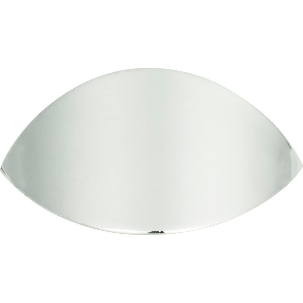 1 1/4" Centers Euro-Tech Ola Cup Pull in Polished Chrome
