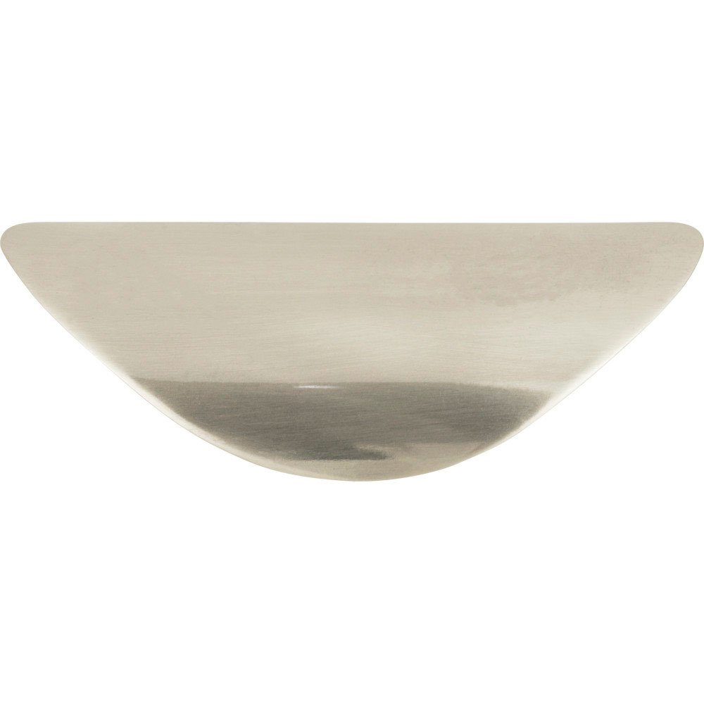 1 1/4" Centers Euro-Tech Solara Cup Pull in Brushed Nickel