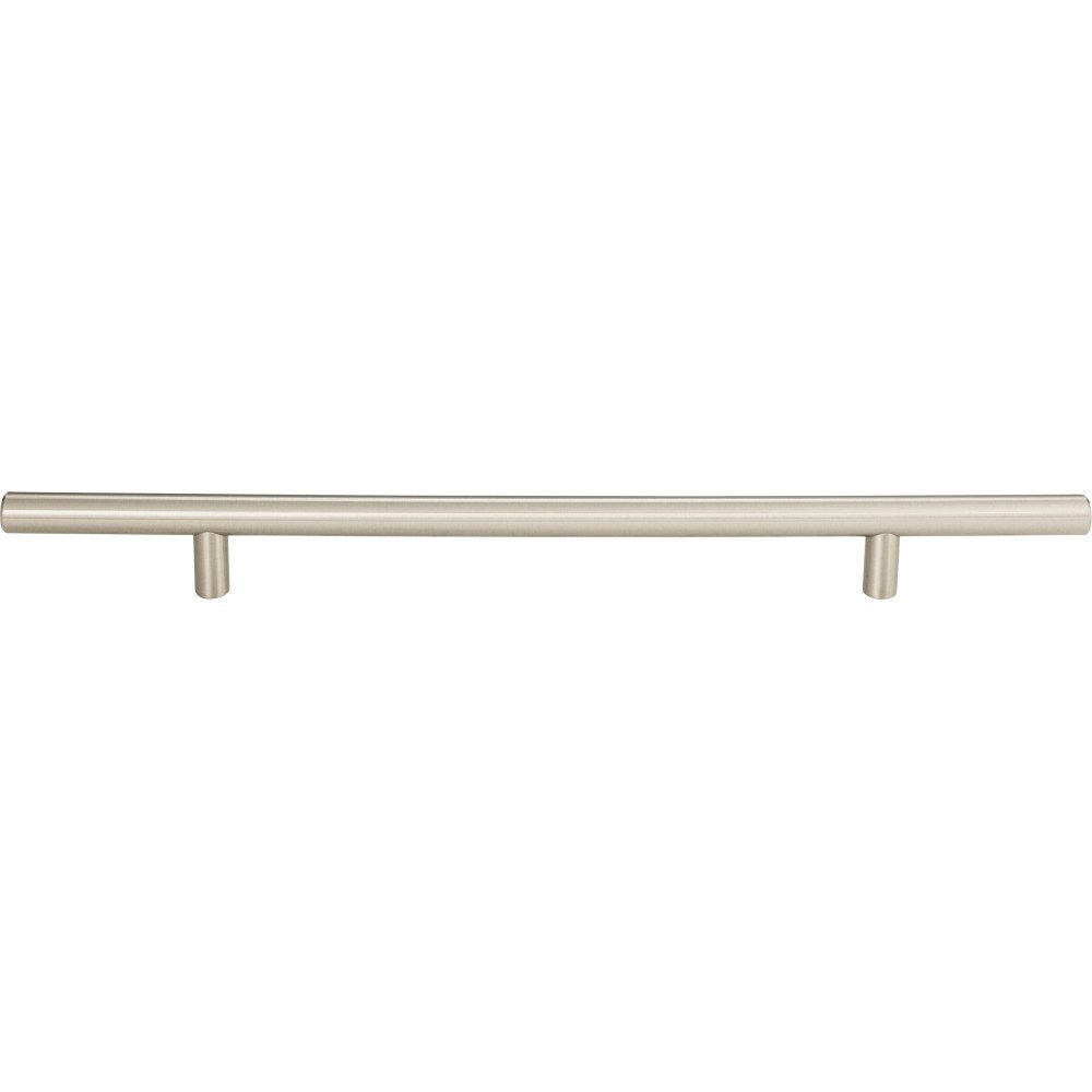 9" Centers European Bar Pull in Brushed Nickel