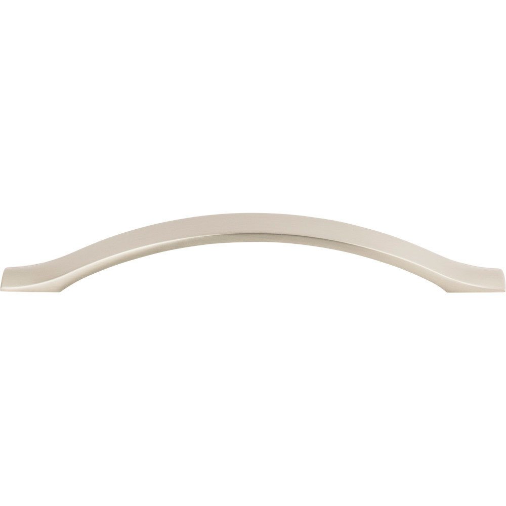 6 1/4" Centers Euro-Tech Low Arch Pull in Brushed Nickel