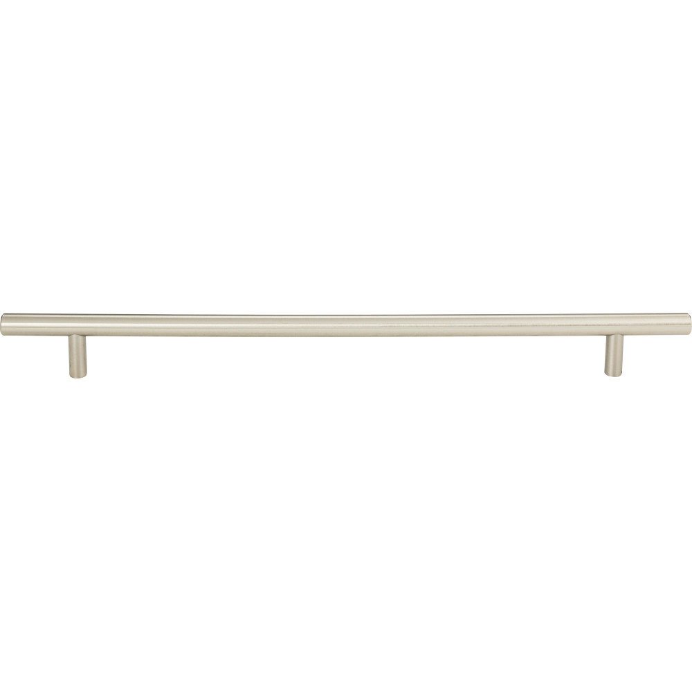 11 3/8" Centers European Bar Pull in Brushed Nickel