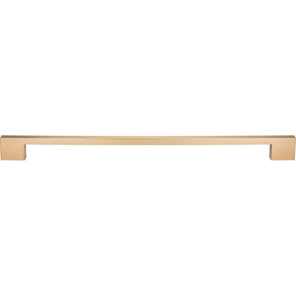 18" Centers Thin Square Appliance Pull in Champagne