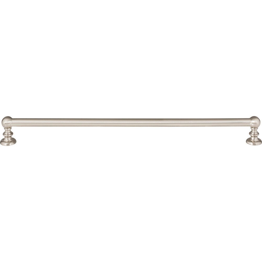 12" Centers Victoria Pull in Brushed Nickel