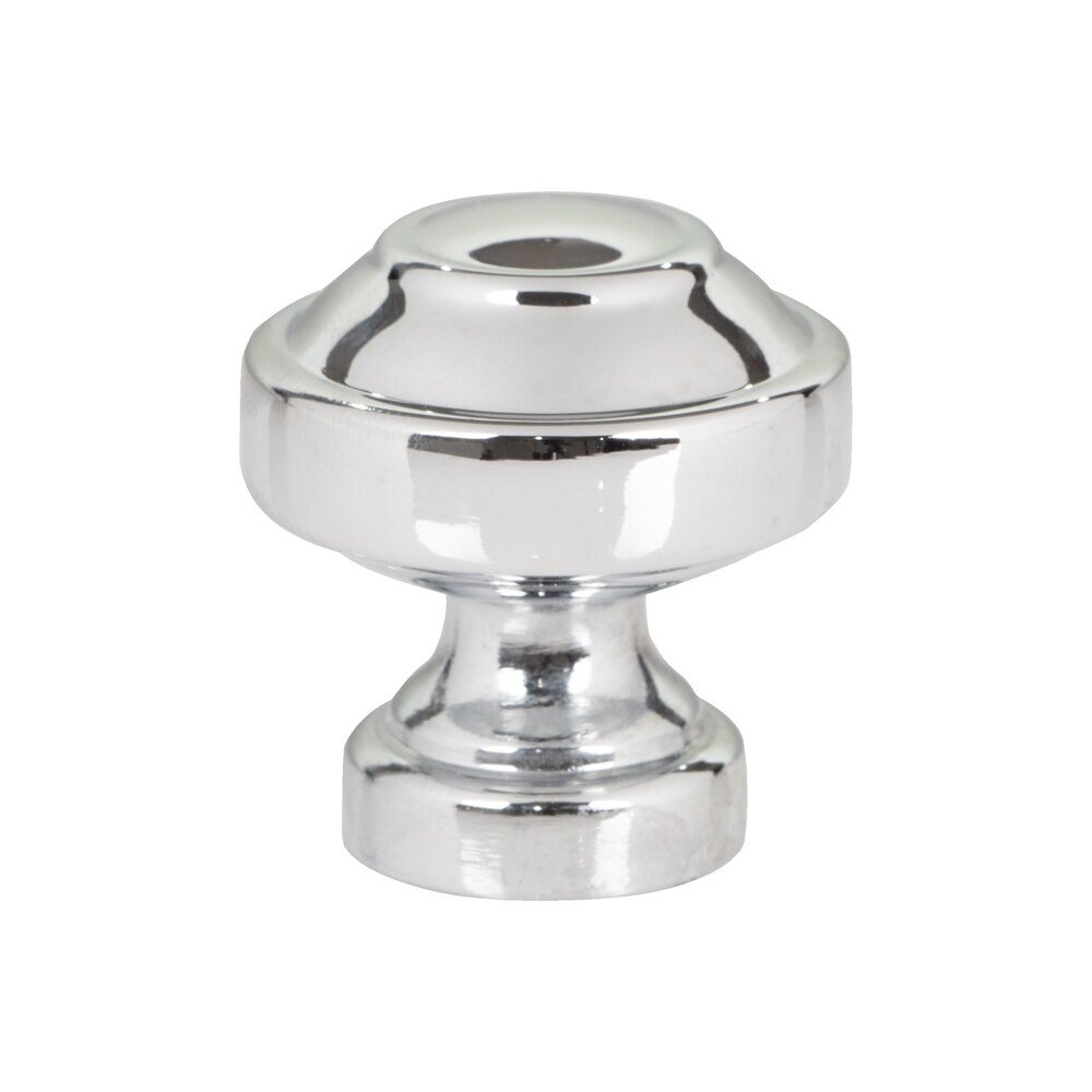 1 1/8" Long Knob in Polished Chrome