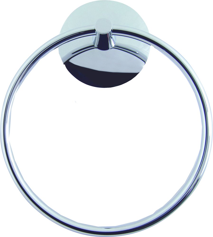 Towel Ring in Polished Chrome