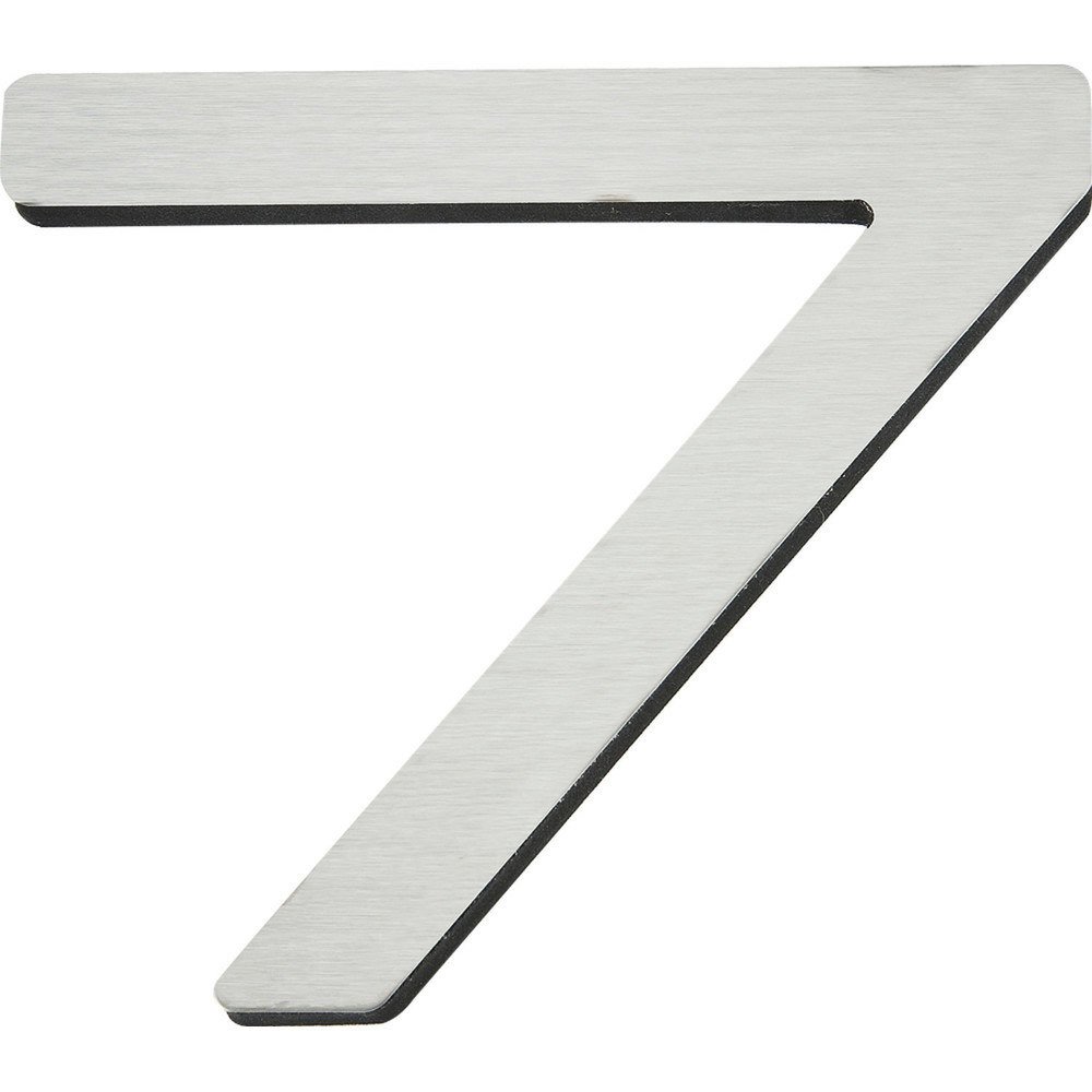 # 7 Self-Adhesive House Number in Stainless Steel