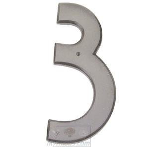 # 3 House Number in Pewter