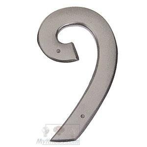 # 9 House Number in Pewter