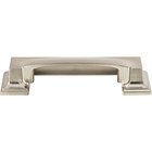 3" & 3 3/4" Centers Bin Cup Pull in Brushed Nickel