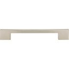 7 1/2" Centers Euro-Tech Thin Square Pull in Brushed Nickel