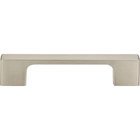 3 3/4" Centers Euro-Tech Thin Square Pull in Brushed Nickel